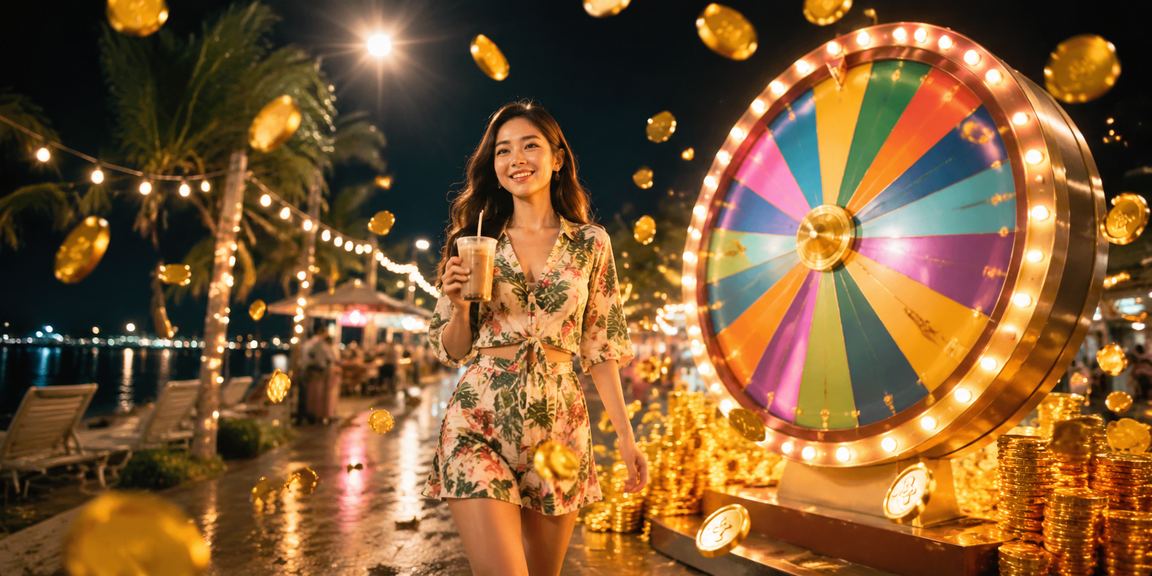 Cabutan bertuah bergaya Melayu Malaysia mencerminkan promosi hadiah dan ganjaran di platform 21700